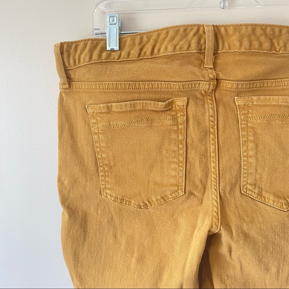 Vintage Eddie Bauer Mustard Yellow Skinny Jeans - Picture 2 of 9